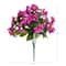 19" UV Resistant Artificial Bougainvillea Bushes, 4ct.
